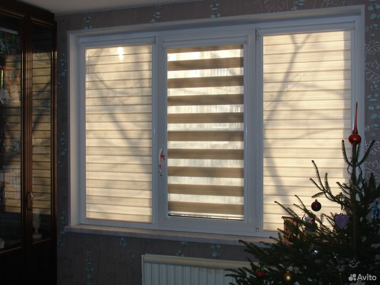 Роман Николаевич (88123892869): Рулонные шторы UNI-2 Зебра Дакота бежевый