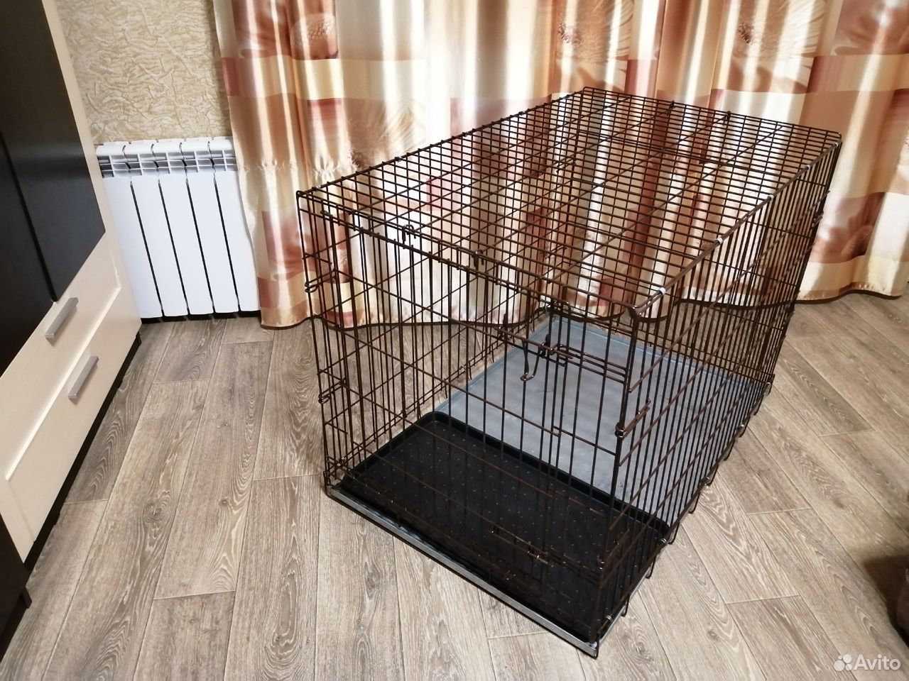 Металлическая клетка для собаки купить на Зозу.ру - фотография № 6