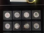 Коллекция серебряных монет яйца Фаберже объявление продам