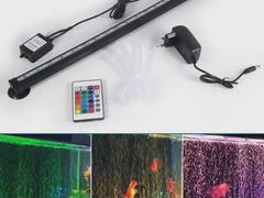 Аэратор для аквариума со встроенной RGB подсветкой