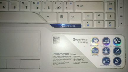 Ноутбук Acer Aspire 5920 - 302G25Mi