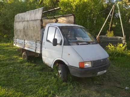 ГАЗ ГАЗель 3302 2.4 МТ, 1998, фургон