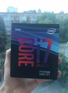 I7 9700k intel Core Процессор