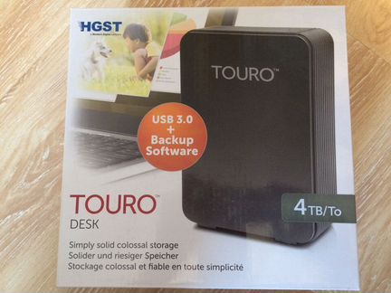 Внешний жесткий диск Hitachi Touro Desk DX3 4TB
