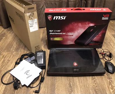 Ноутбук MSI GT72VR 7RD 1060 + подарок мышка и Pubg