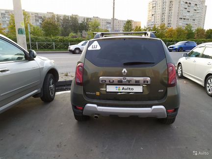 Renault Duster 2.0 AT, 2015, внедорожник, битый