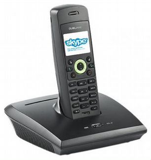 Радиотелефон RTX dualphone 3058 (городской, Skype)