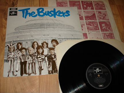 LP THE buskers (U.K.) (Old dave brock, hawkwind)