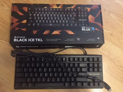 Клавиатура Red Square, black ICE TKL