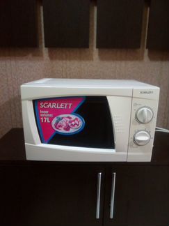 Микроволновая печь рабочая Scarlett