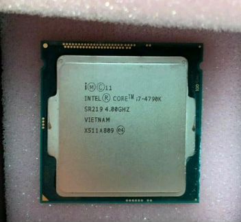 Intel core i7 4790k, 1150, 4Ггц
