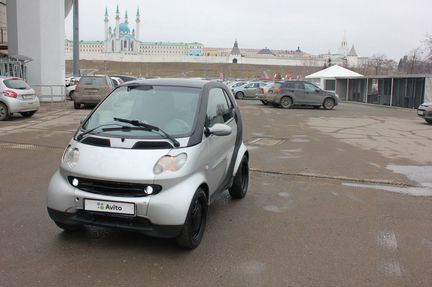 Smart Fortwo 0.7 AMT, 2003, битый, 99 000 км