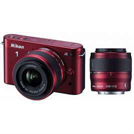 Цифровой фотоаппарат Nikon 1 J1 RD Kit + 10-30mm V