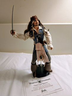 Кукла Mattel Captain Jack Sparrow 30см