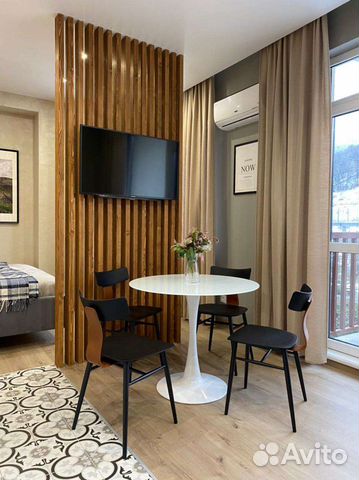 

Квартира-студия, 30 м², 2 кровати