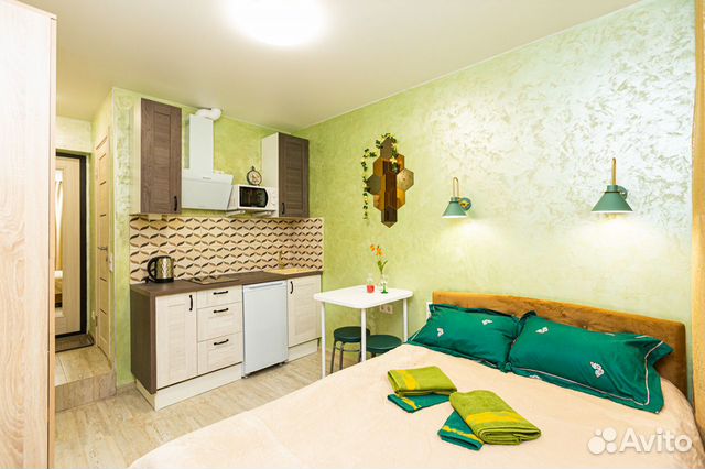

Квартира-студия, 19 м², 1 кровать