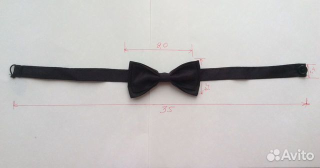 Галстук-бабочка детский
