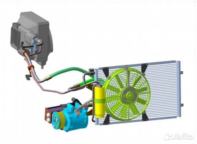 Кондиционер для Лада Гранта, Датцун, Фрост