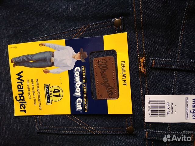 Wrangler 47mwz W36L34 W38L34 Rigid (+ почтой)