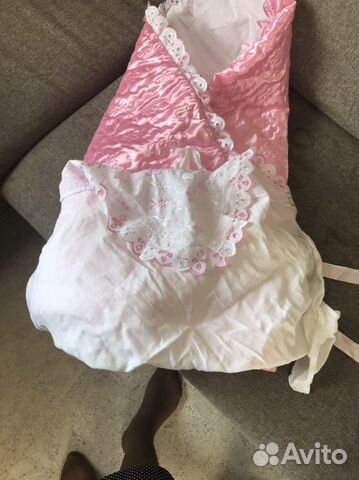 Конверт на выписку для девочки