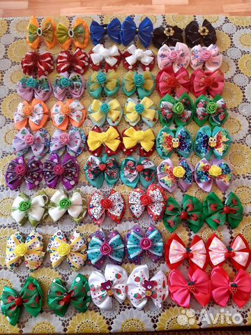 Бантики для волос