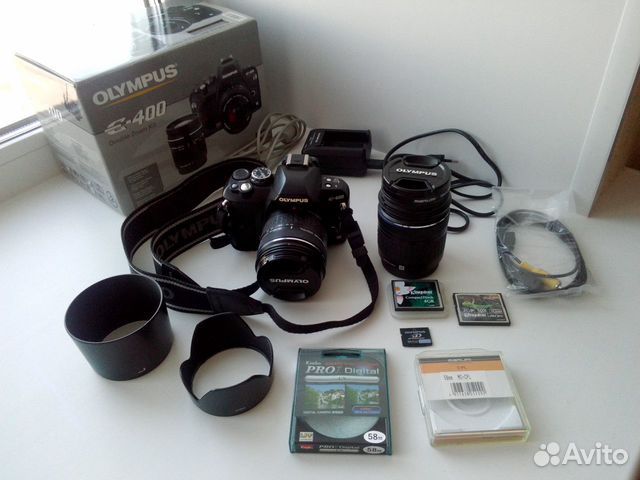 Зеркальный фотоаппарат Olympus E-400