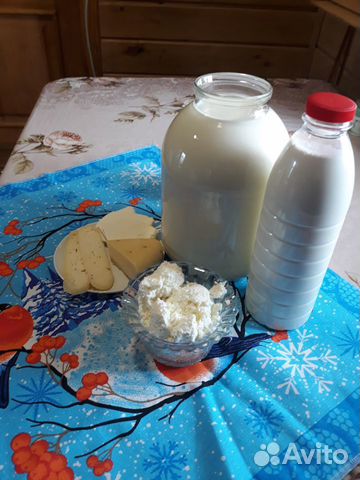 Молоко козье,масло,творог