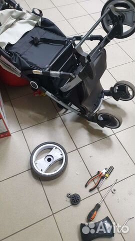 Коляска Farfello.фарфелло ремонт колеса