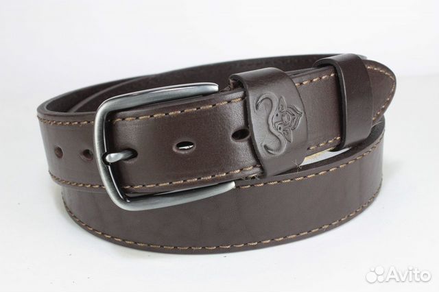Ремень из кожи буйвола 40 мм