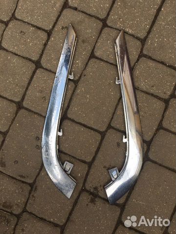 Молдинг переднего бампера BMW 7series E32 87-94 L