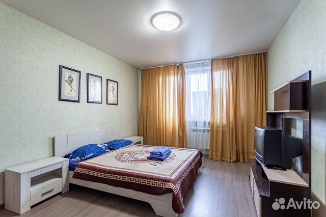 

1-к. квартира, 34 м², 1 кровать