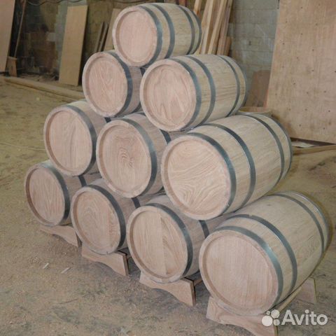 Тара из Кавказского дуба для выдержки