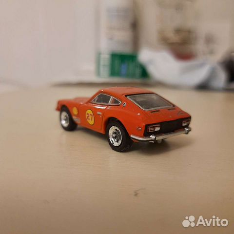 1971 Datsun 240 Z Greenlight 1:64 распак