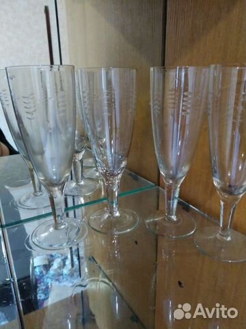 Фужеры,рюмки на ножках,стопки СССР