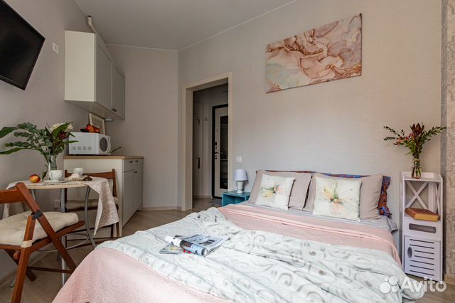 

Квартира-студия, 17 м², 1 кровать