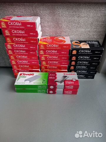 Скобы для степлера 24/6