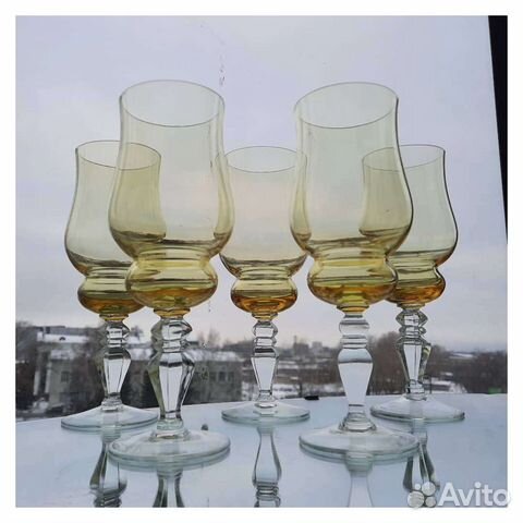 Фужеры хрустальные 