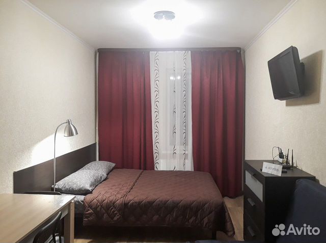 

Квартира-студия, 24 м², 2 кровати