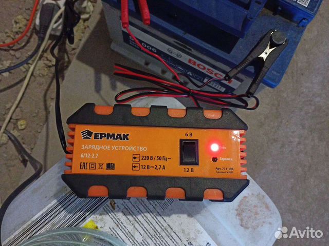 Зарядное устройство автоматическое 6/12 В