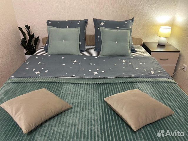 

1-к. квартира, 37 м², 2 кровати