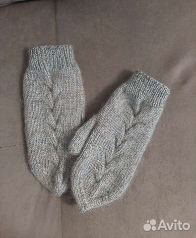 Варежки вязанные