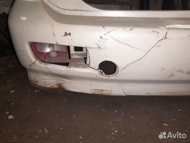 Задний бампер