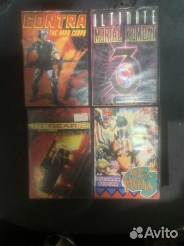 Картриджи для sega