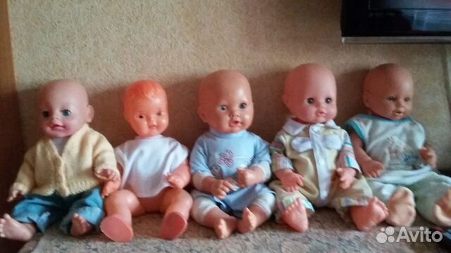 Пупсы разные