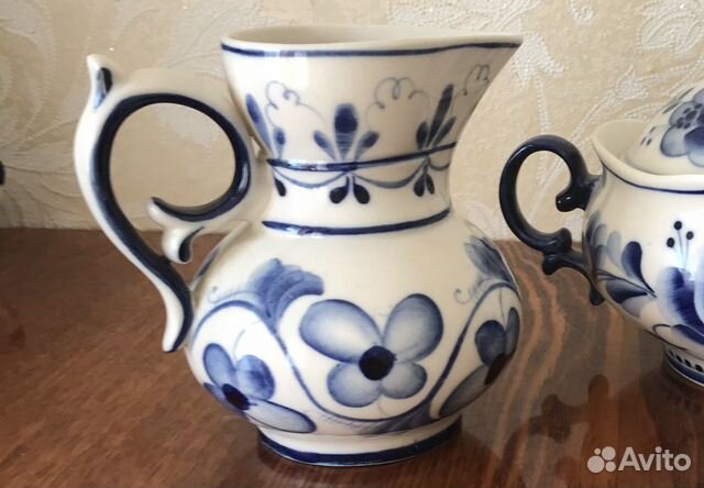 Молочник Гжель, винтаж