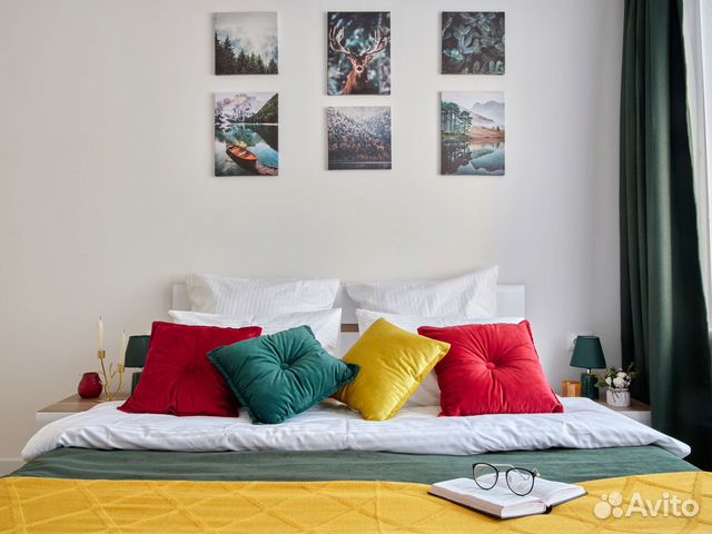 

1-к. квартира, 40 м², 2 кровати