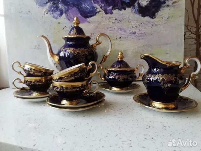 Антикварный кофейный сервиз, 1937 года, Германия