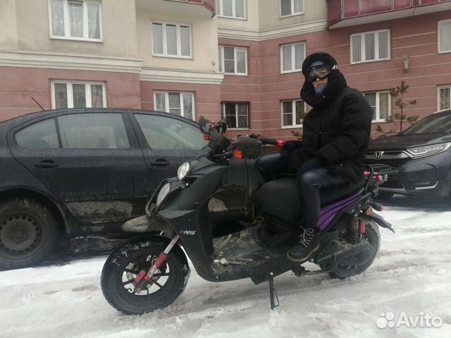 Электроскутер yamaha bws 125