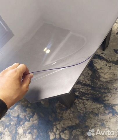 Плёнка пвх, прозрачная скатерть, мягкое стекло