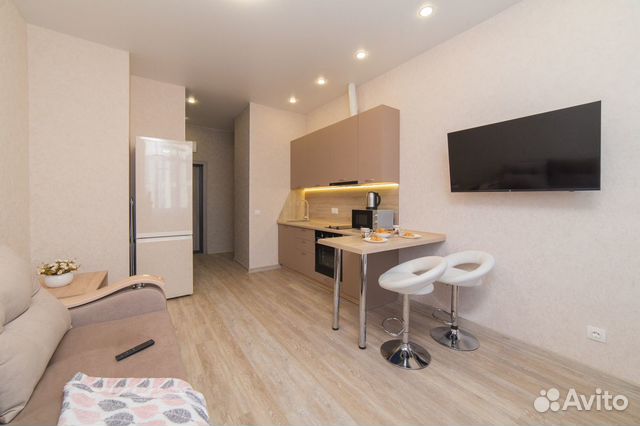 

Квартира-студия, 30 м², 1 кровать